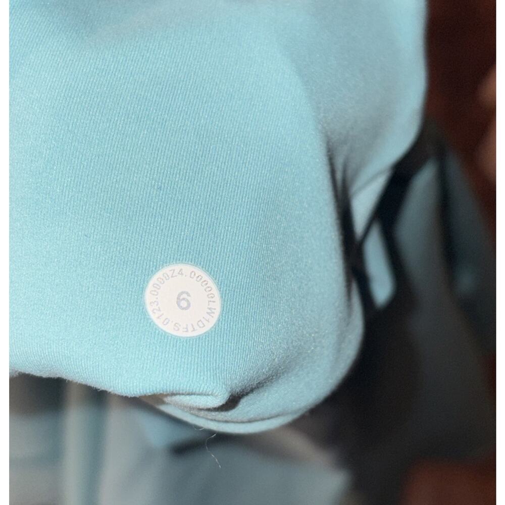 Lululemon Everlux Short-Lined Tennis Tank Dress 6" size 6 Tidal Teal Blue - Picture 11 of 12